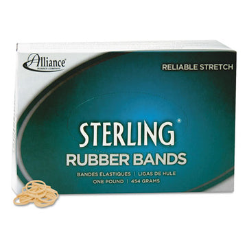 Alliance® Sterling Rubber Bands, Size 8, 0.03" Gauge, Crepe, 1 Lb Box, 7,100-box freeshipping - TVN Wholesale